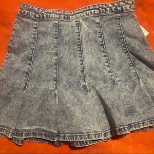 No boundaries Skirt. Soft denim. Size 15, runs small